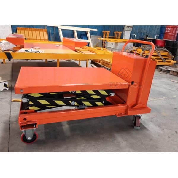 Верхняя часть Длинн-таблицы Turntable Ног-работала мобильную силу DC таблиц подъема 750kg 230mm Semi электрическую