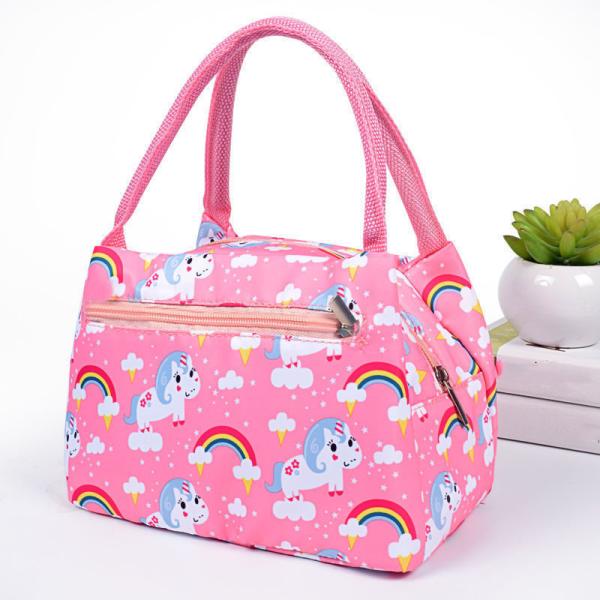 Insulated Thermal Fashion Style Cooler Picnic Lunch Box Bag for Daily Life Needs