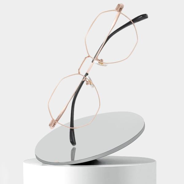 Чистые стекла рамки титана, стекла меняемого объектива Unisex ясные