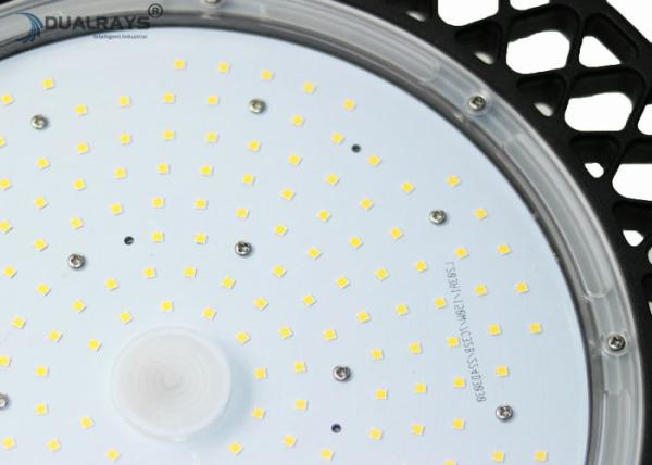 o dado alto da luz da baía do UFO 150W moldou Shell With de alumínio 5 da garantia anos de baía alta do diodo emissor de luz