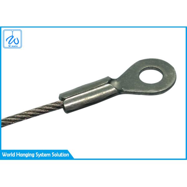 Заплетенная веревочка безопасности слинга веревочки стального провода с крюком для смертной казни через повешение цветка