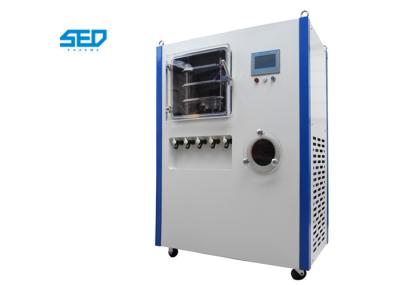 Garrafas farmacêuticas da máquina 450 do Lyophilization dos tubos de ensaio do equipamento de Scale Freeze Drying do piloto de SED-0.2FDG 0.24㎡ pelo grupo