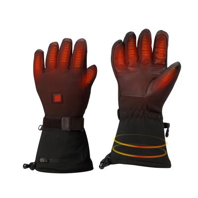 A motocicleta Ski Rechargeable Heated Gloves Unisex isolou