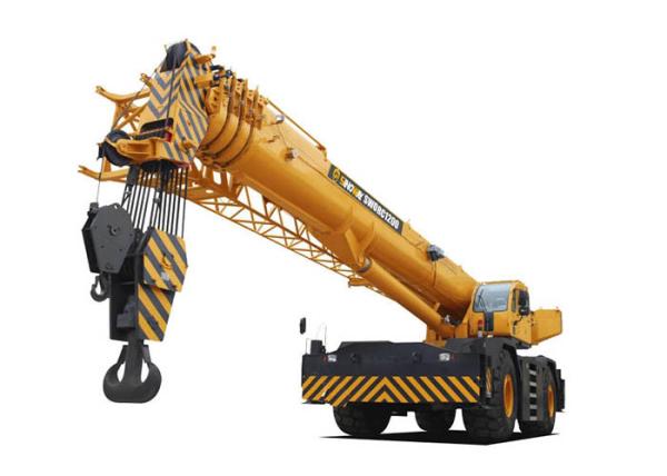 120 ton Hydraulic Mobile Crane / 4X4 Rough Terrain Crane ZF transmission Compact