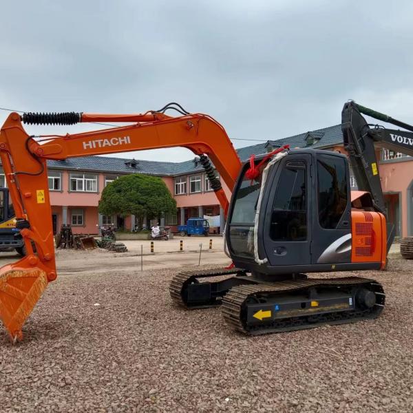 Used Mini Excavator Hitachi ZX70 Secondhand 7t Original Crawler Tracked Digger