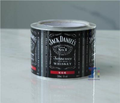 Matte Personalized Mini Wine Bottle Labels Rolls Sheets Packaging