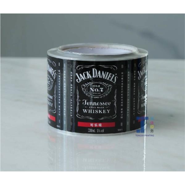 Digital Printing Personalised Champagne Bottle Stickers