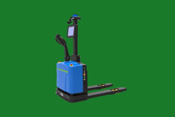 Manual/automatic Driverless Guided Vehicle for Improved Warehouse Efficiency