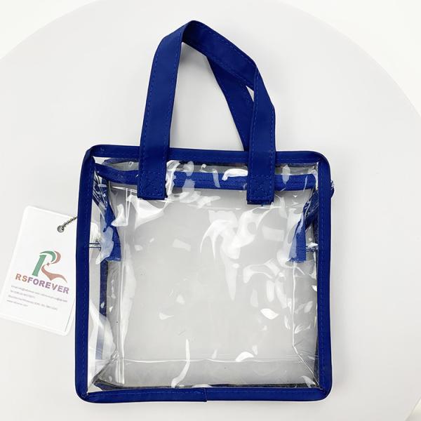 Professional Transparent  Travel Bag PVC Makeup Cosmetic Zipper Bag