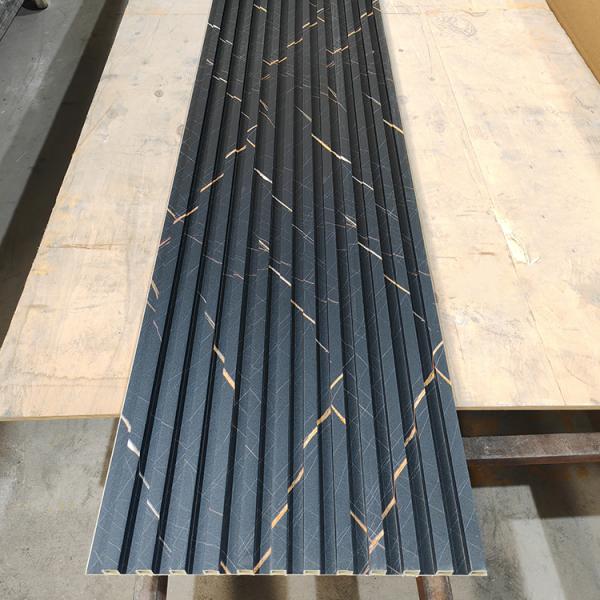 Wood Plastic Composite Cladding Fluted Wall Board WPC Interior Wall Panel