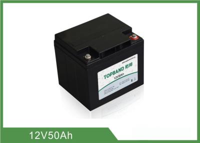 Bateria de lítio profunda 12v do ciclo 50ah para a energia do armazenamento/carro/luz solar