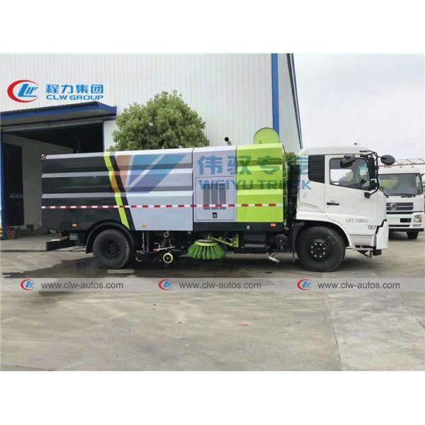 Тележка метельщика вакуума Dongfeng 190hp с цистерной с водой 2000L