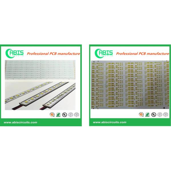 Оптовый алюминий FR4 PCB ядра металла ENIG 35um HASL/HASL-LF с белыми чернилами