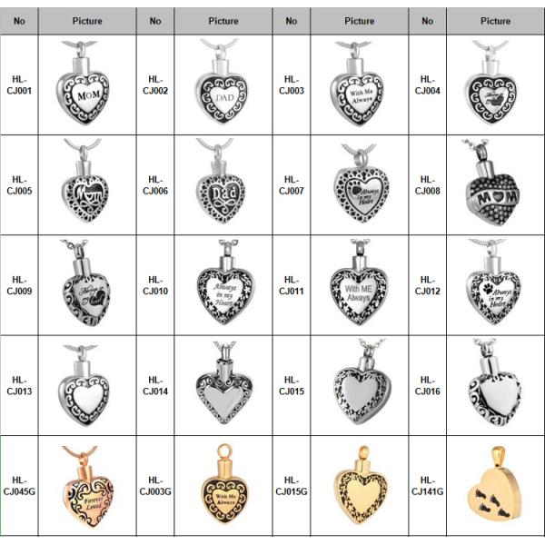 Classic Style Stainless Steel Cross Bible Cremation Pendant Necklace for Human Ashes