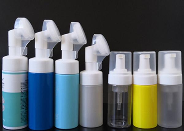 Blue Green 200ml Foam Pump Bottle Spiral Large Caliber With Hot Stamp Logo