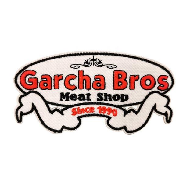 Heat Cut 9 Inch Cotton Embroidered Woven Logo Patch For Shirt