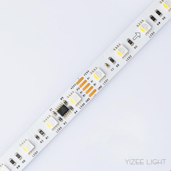 デジタル RGB LED ストライプ DMX512 60LEDs/M 12mm 14.4W/M 5050 ドリームカラー LED ストライプ