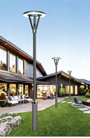 Lumière de cour à LED Jardin extérieur Lumière de paysage Route municipale Parc