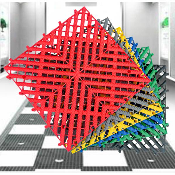 PP Grid Floor Grille The Perfect Choice for High Duty Plastic Car Garage Floor Tiles