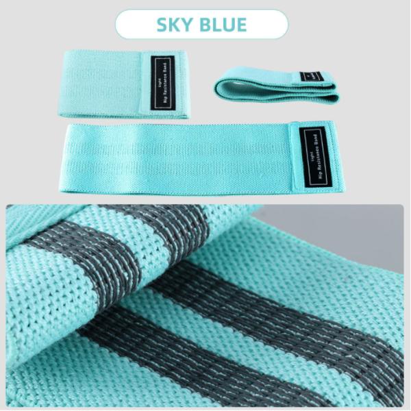 86CM 3 Set  Resistance Band And Tube 90LB Exercise Tube Resistance Band Fitness