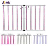 Three Way Dimmable LED Grow Light 10 Bar 1100W Full Spectrum LED Plant Grow Light