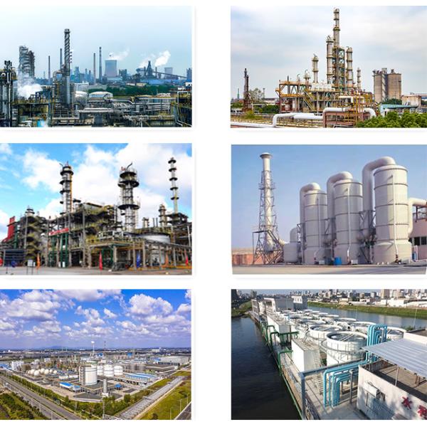 SS 304 / 316 Металлическая башня ISO9001 OEM для поглощения газа