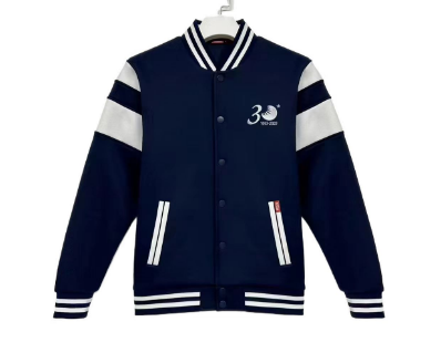 image Customized Baseball Jacket: The Perfect Blend of Two-Tone Elegance and Personalization