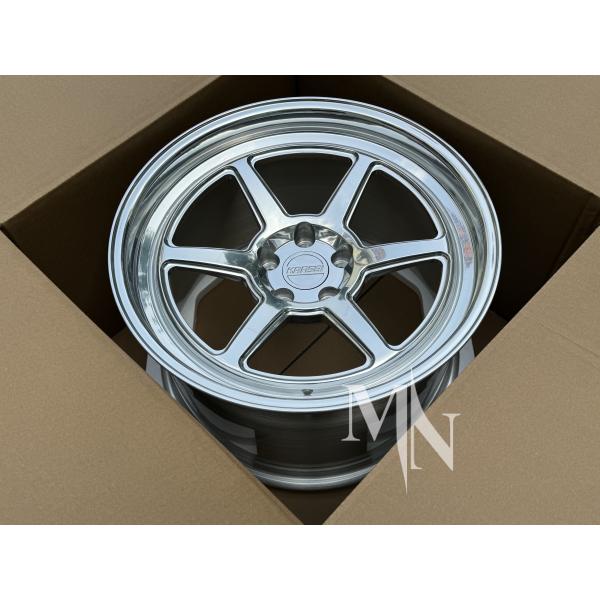 5x114.3 Forge Auto Wheels For Nissan 350Z 370Z Polished Silver Finish