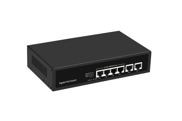 工場価格 ギガビット 4ポート ポエスイッチ 65W ポエウォッチドッグ