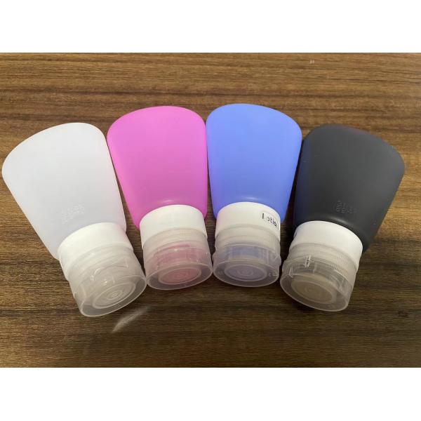 Convenient Silicone Travel Bottle Kit Volume 37ml / or Custom 89ml Sample Free Sample