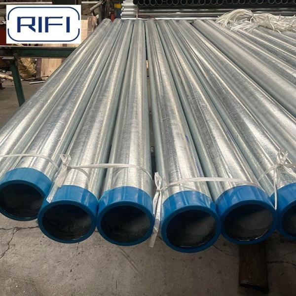 Tubo de aço galvanizado a quente Conduto galvanizado elétrico Conduto metálico rígido