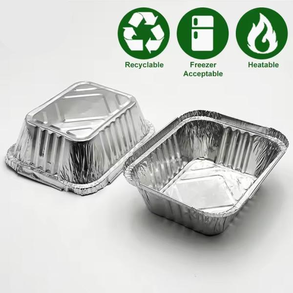 Алюминиевая фольга для выпечки одноразовая коробка быстрого питания
