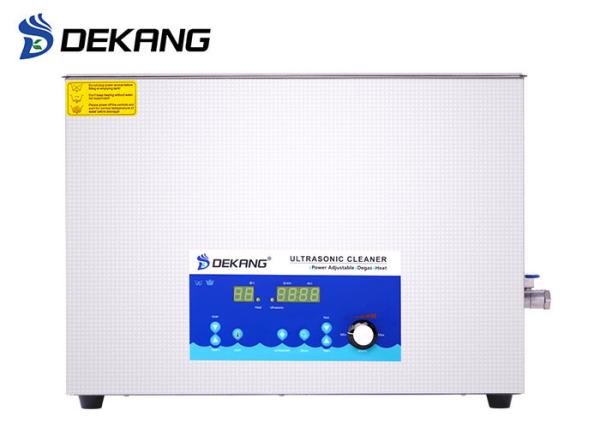 30L Auto Ultrasonic Glasses Cleaner With Basket Industrial Grade