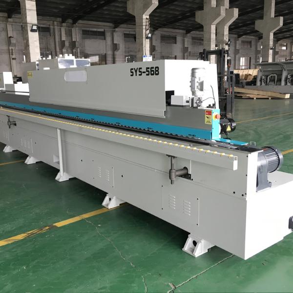 Speed Corner Rounding Mdf Edge Banding Tape Slitting Machine with 200HZ Trimming Motor