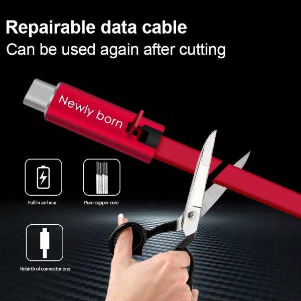 3A USB 2.0 Charging Cable High Speed Repairable 1.5M