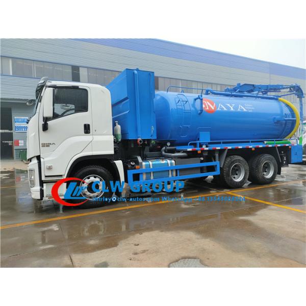 ISUZU GIGA 18 совмещенная тоннами тележка сточной трубы вакуума выпуская струю