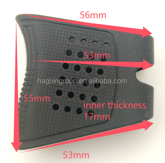 56cm Silicone Rubber Grip Sleeve Gloves Camouflage  Anti Slip Thin Rubber