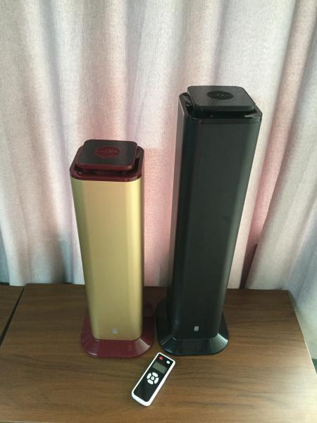 195*195*638mm Aluminum Housing Silver Color Large Room Commercial Aroma Diffuser With Remote Controller