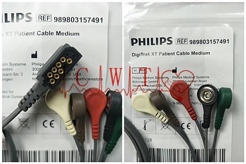 Componentes de ICU da máquina de Ecg, caixa dinâmica WiFi Logo Holter Monitor Leads de Philip Original Digitrak XT ECG