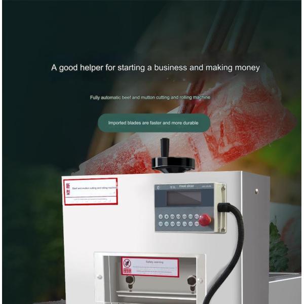 Fully Automatic 165 KG Meat Slicer for Meat Shop Equipment Frozen Meat Slicing Machine