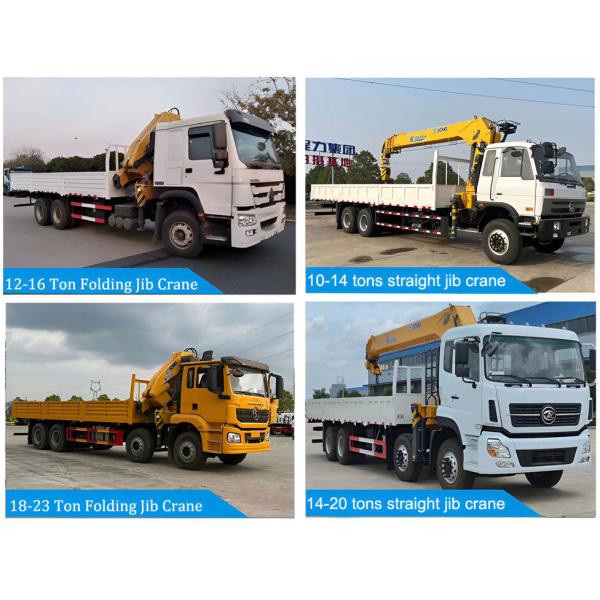 Effortless 8X4 16t Hydraulic Straight Boom Truck Mounted Crane Mobile Crane Truck