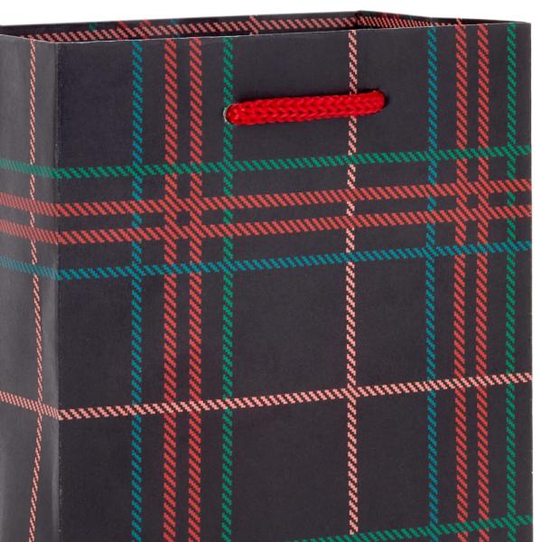 Christmas Gift Paper Bag For Decorative Party Bolsa De Navidad With Hand Length Handle