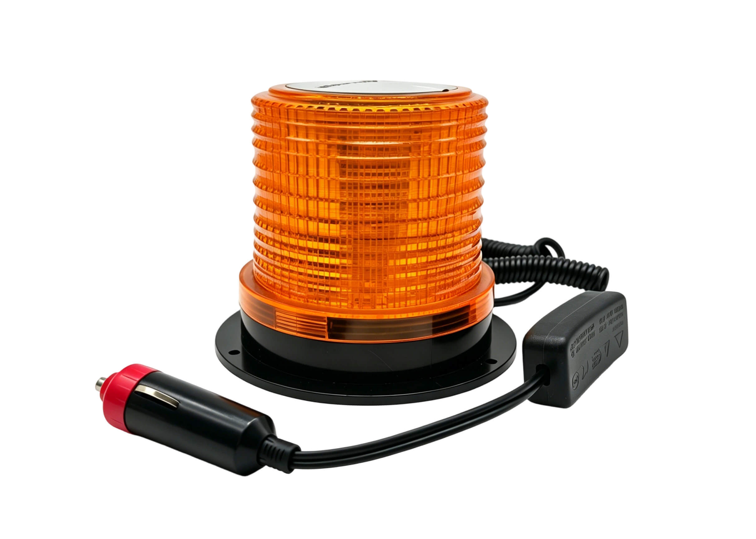 RD-205-30B Red Magnetic Auto Strobe Light 12-24V to Vehicles