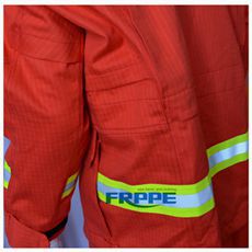 Rip Stop Insulated Double Layers Protection 320gsm Fire Retardant Suit