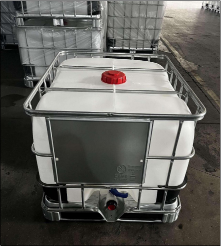 500L Horizontal Composite Medium Bulk Container Full Steel Pallet Frame