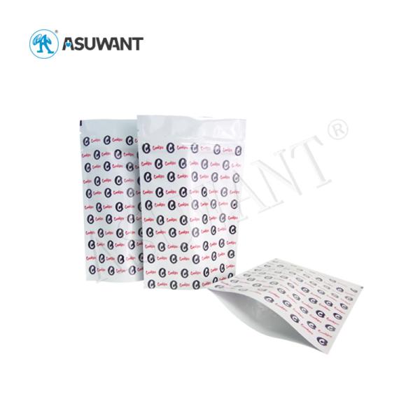 Durable Glossy Matte Stand Up Zipper Bags k Smell Proof Snack Packaging