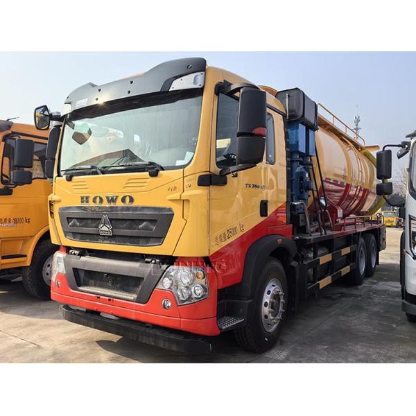 Howo TX Автомобиль для всасывания сточных вод Автомобили для насоса сточных вод Новые 16м3 6х4 10 колес 350 л.с.