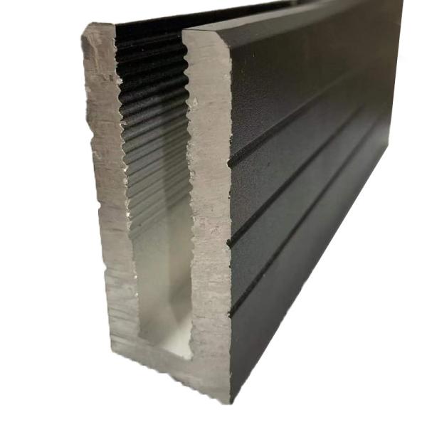 Architectural Aluminum Armrest Extrusion Profile T6 Industial ISO 9000