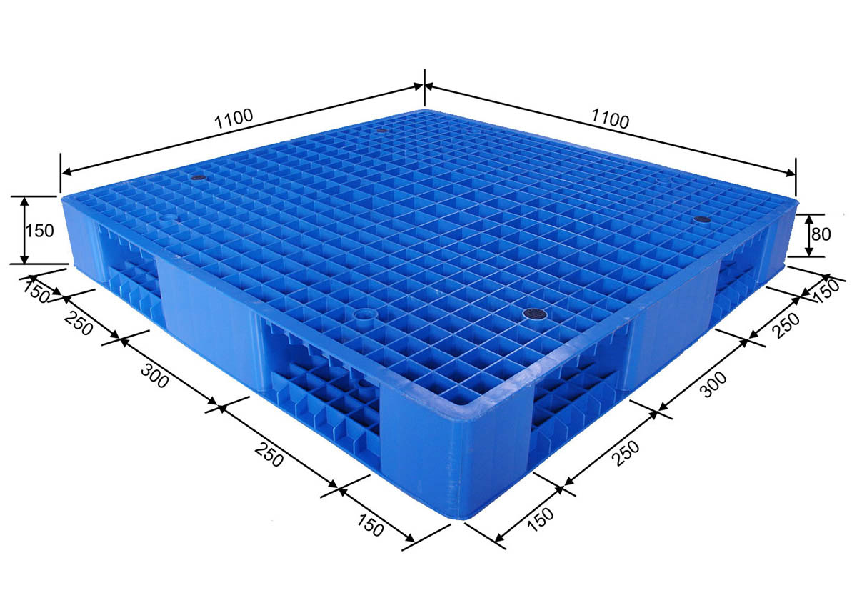 Паллеты HDPE паллета экспорта размера евро пластиковые для перехода
