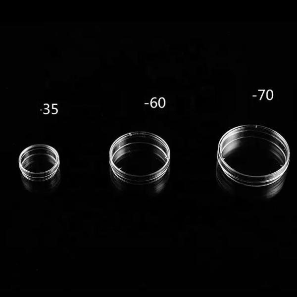 Lab Supply PP Culture Dish Bacterial Cell Cultured Dish Transparent Disposable Plastic Cell Petri Dish